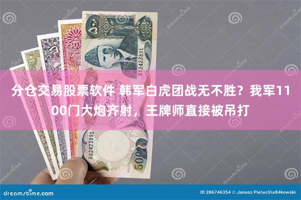 分仓交易股票软件 韩军白虎团战无不胜？我军1100门大炮齐射，王牌师直接被吊打