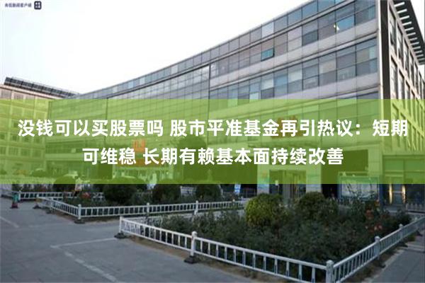 没钱可以买股票吗 股市平准基金再引热议：短期可维稳 长期有赖基本面持续改善